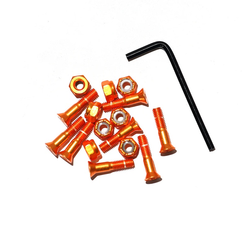 Sunday Hardware 7/8 Orange Anodised