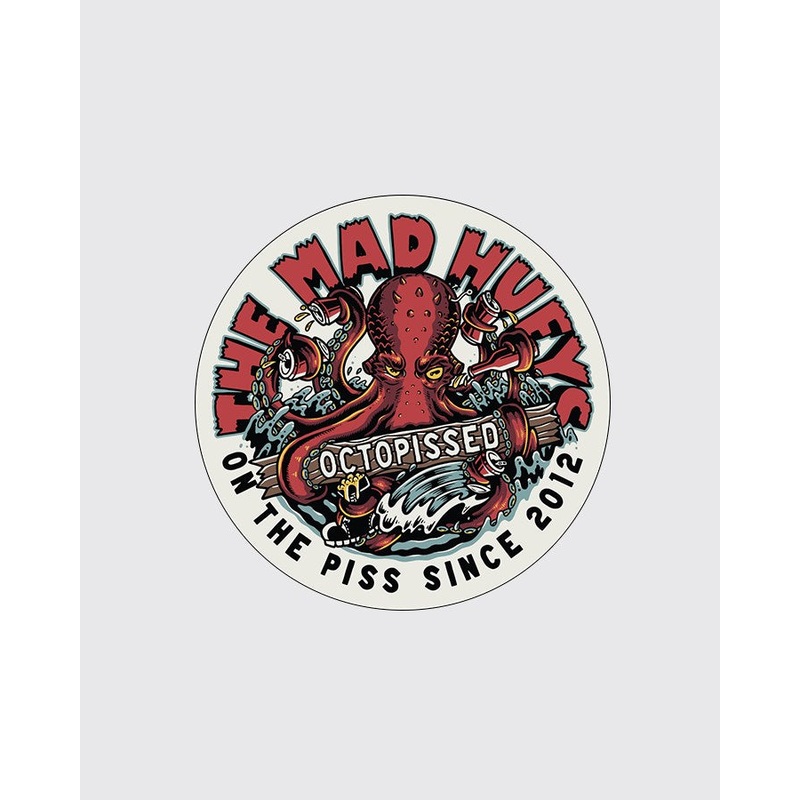 The Mad Hueys OCTOPISSED | STICKER