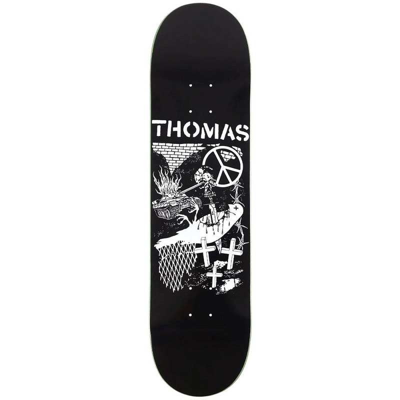 Zero End of Time 8.25 Thomas Skateboard Deck