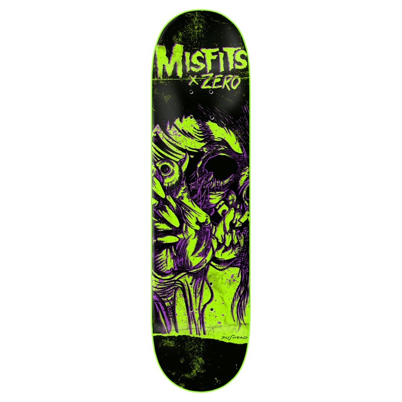 Zero Misfits Evil Eye 8.25 Skateboard Deck