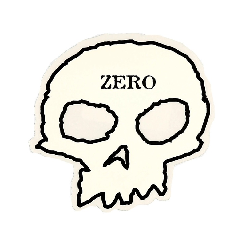 Zero Single Skull Sticker|BLACK/WHITE|NS