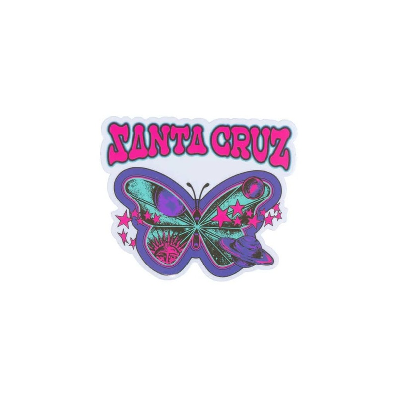 Santa Cruz Galactic Butterfly Sticker