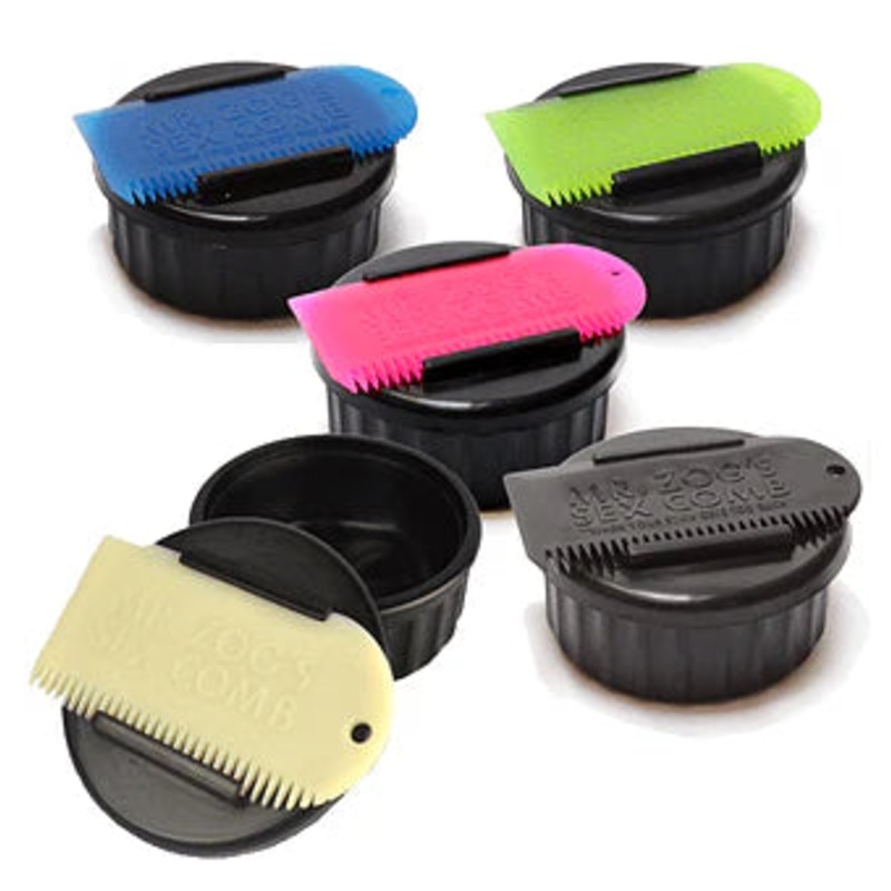 Sex Wax Container With Comb|NS