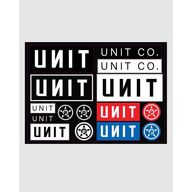 Unit Logo Sticker Sheet|MULTI|ONE SIZE