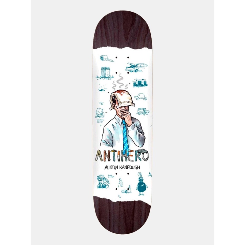 Antihero Deck Austin Kanfoush Recycling – Assorted Stains