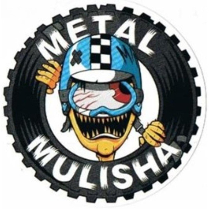 Metal Mulisha Crash 3 Inch|WHT|NS