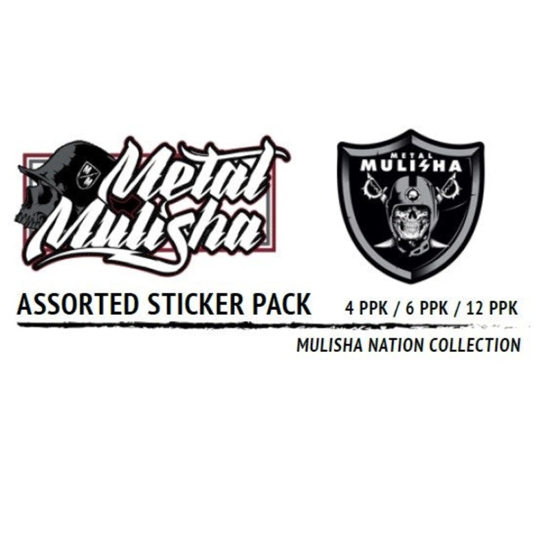 Metal Mulisha Mulisha Nation Collection Stickers – 6 Pack