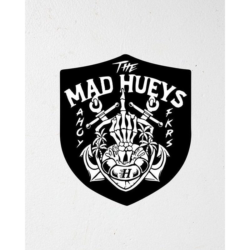 The Mad Hueys AHOY FKRS | STICKER