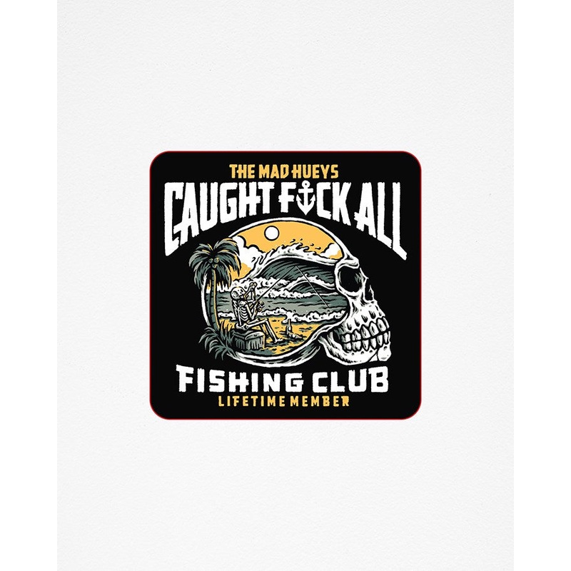 The Mad Hueys Fk All Club Member Sticker