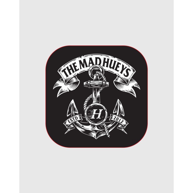 The Mad Hueys Hueys Anchor Sticker