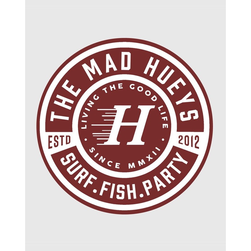 The Mad Hueys Surf Fish Party Sticker