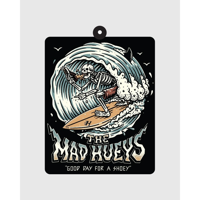 The Mad Hueys Surfing Shoey Air Freshener