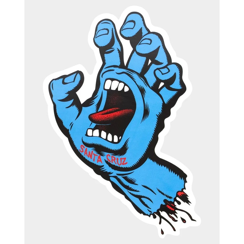 Santa Cruz Screaming Hand Large Matte Sticker