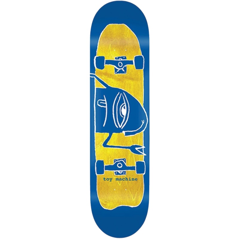 Toy Machine Deck 8.0 Hello Sect Blue