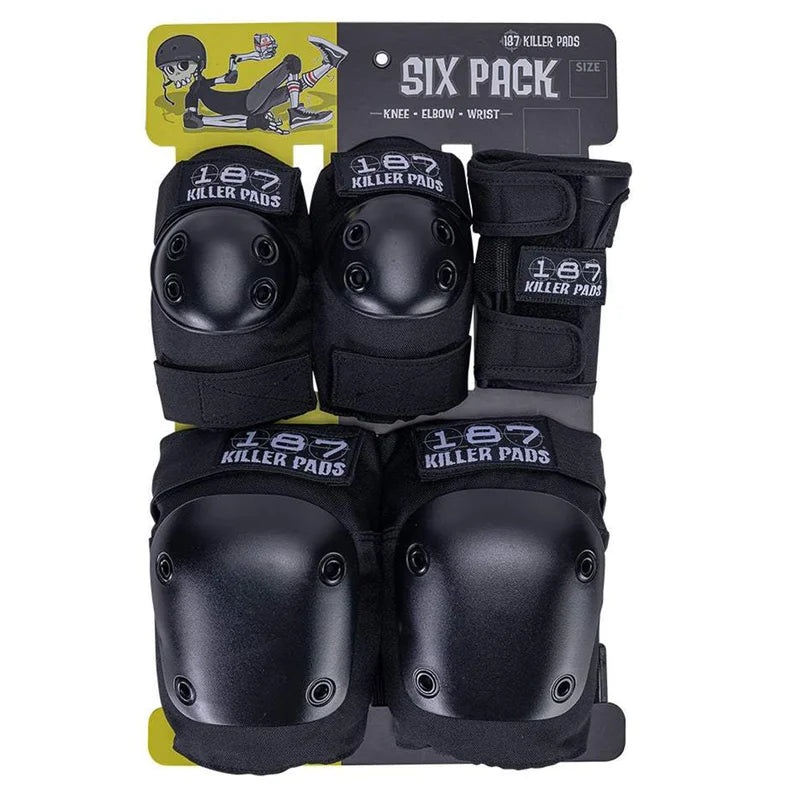 187 Six Pack Junior – Black|JR