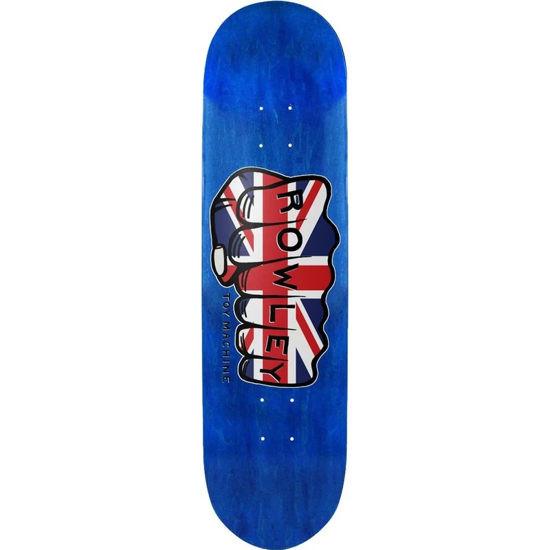 Toy Machine 8.25 Rowley Union Jack Blue Deck