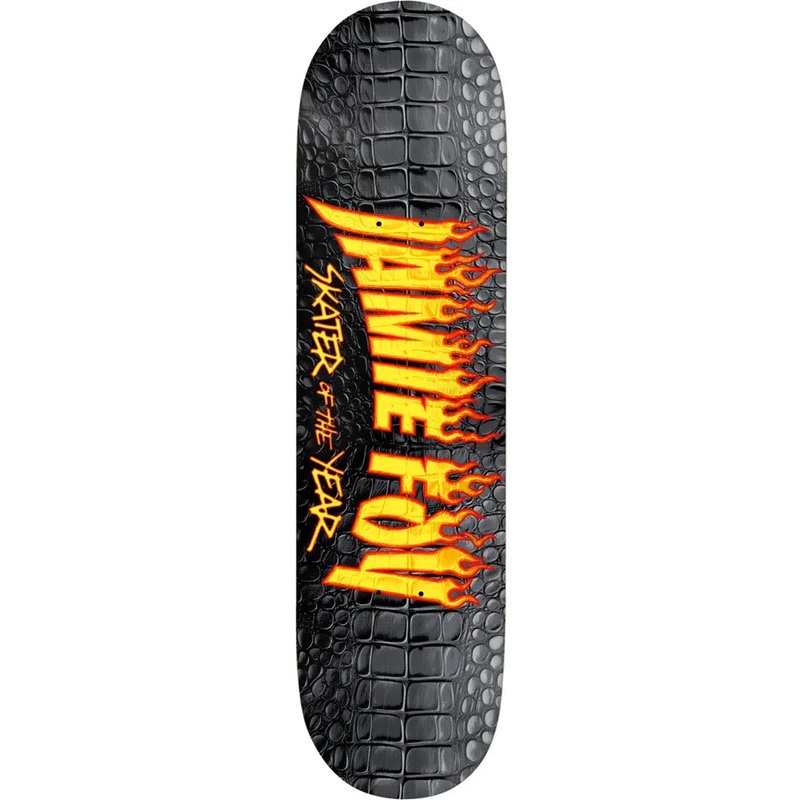 DEATHWISH DECK JAMIE FOY TRASHER SOTY 8.5