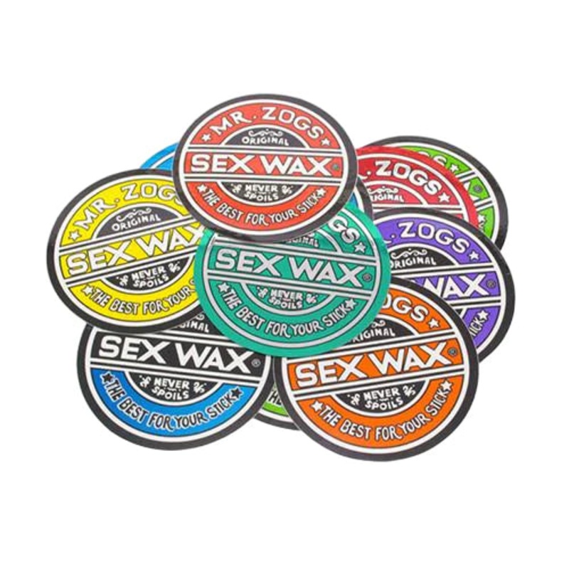 Sex Wax 7 Circular Sticker|ONE SIZE