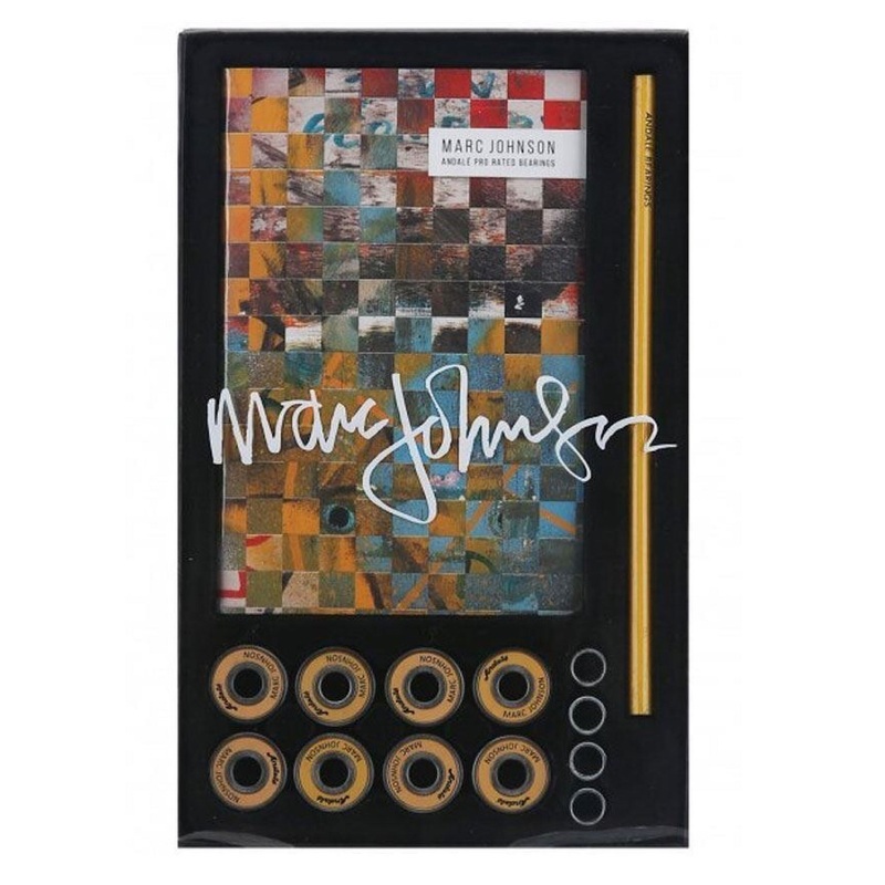 Andale Bearings – Marc Johnson Pro Rated Bearings plus Notepad