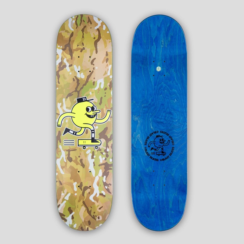 Blast Skates – Mascot Deck – Camo