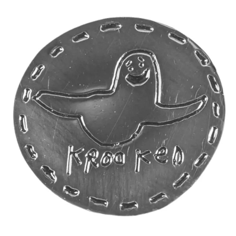Krooked – Trinity Smile Pin – Polished