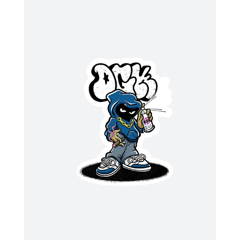 Menace Sticker