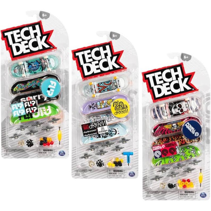 Tech Deck – Ultra DLX 4 Pack – Various