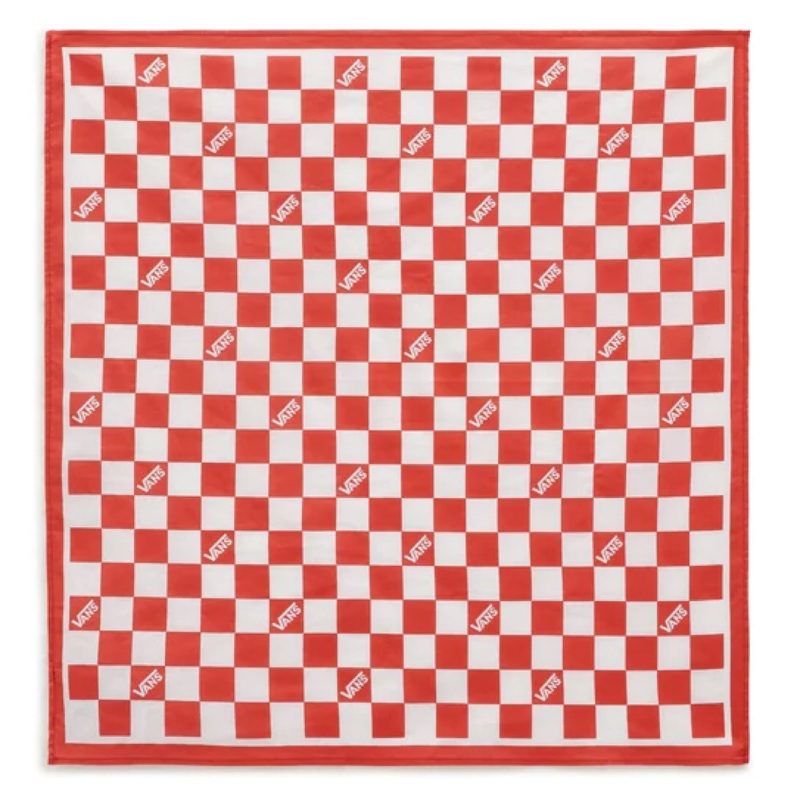 Vans – Check Bandana – Red/White