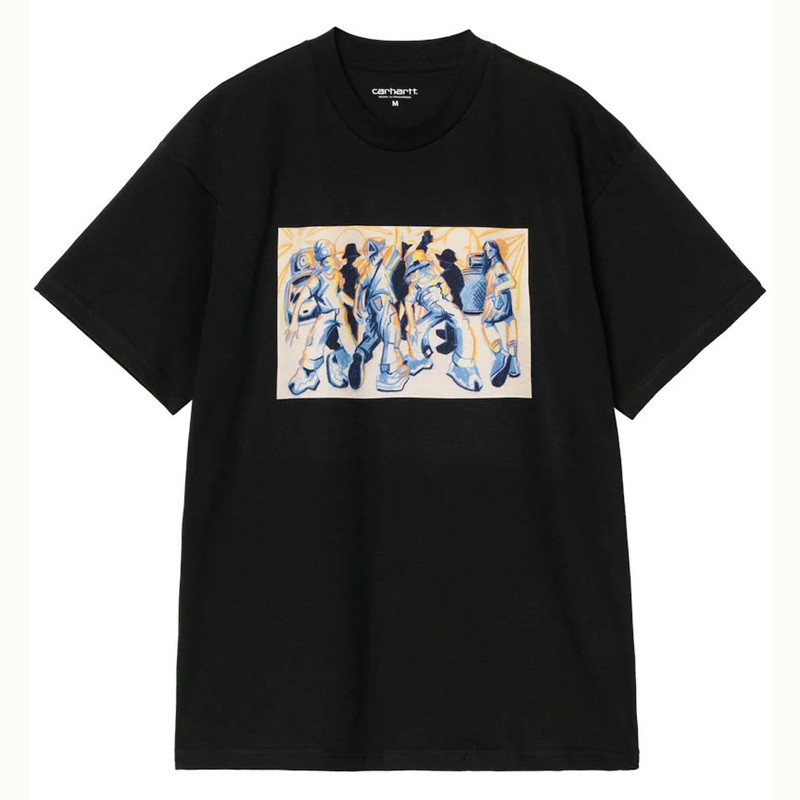 Carhartt WIP – Cai Arfon Bellis T-Shirt – Black
