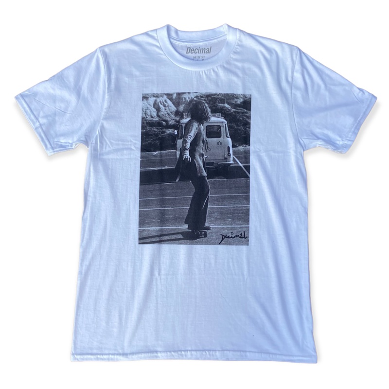 Decimal – Dad T-shirt – White|M|L