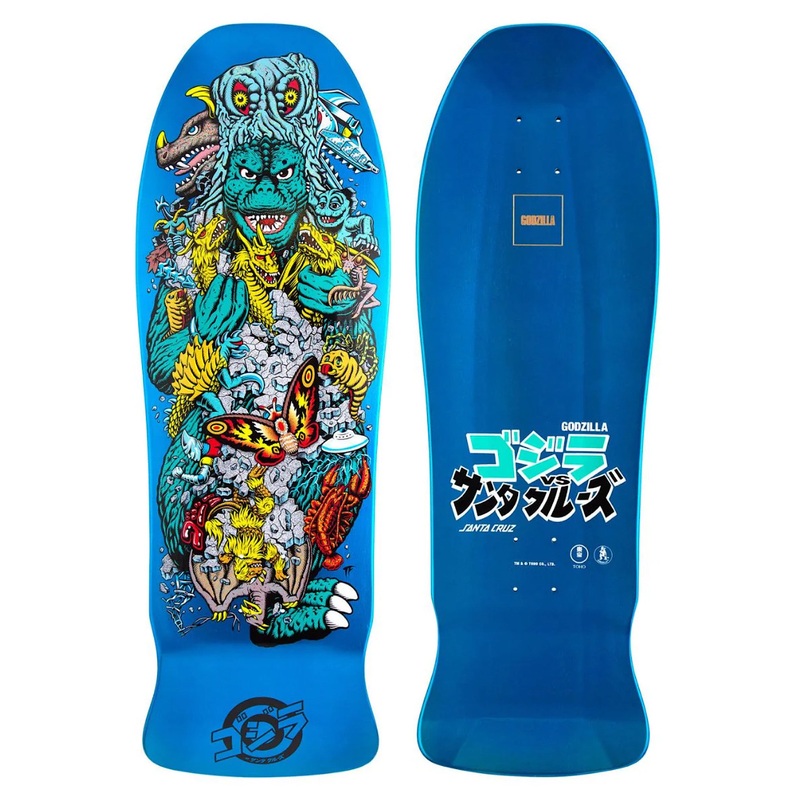 Santa Cruz Deck – Godzilla Kaiju Roskopp – 10.125