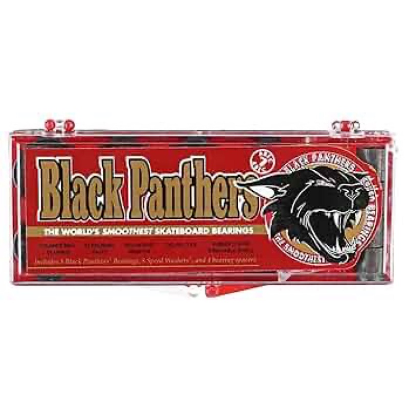 Shortys – Black Panthers – Skateboard Bearings ABEC 7
