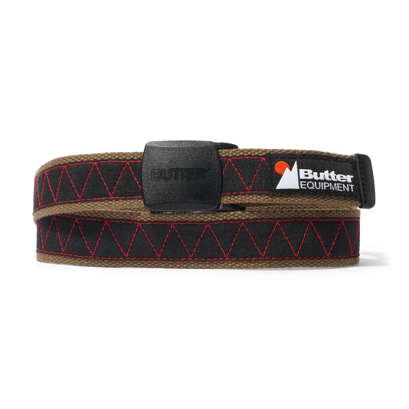 Equipment Woven Belt, Coffee|OSFA
