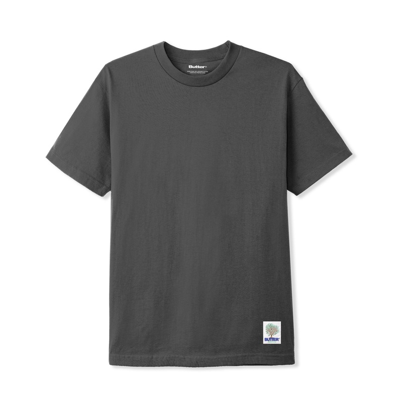 Organic Tee, Charcoal|S|M|L|XL|XXL