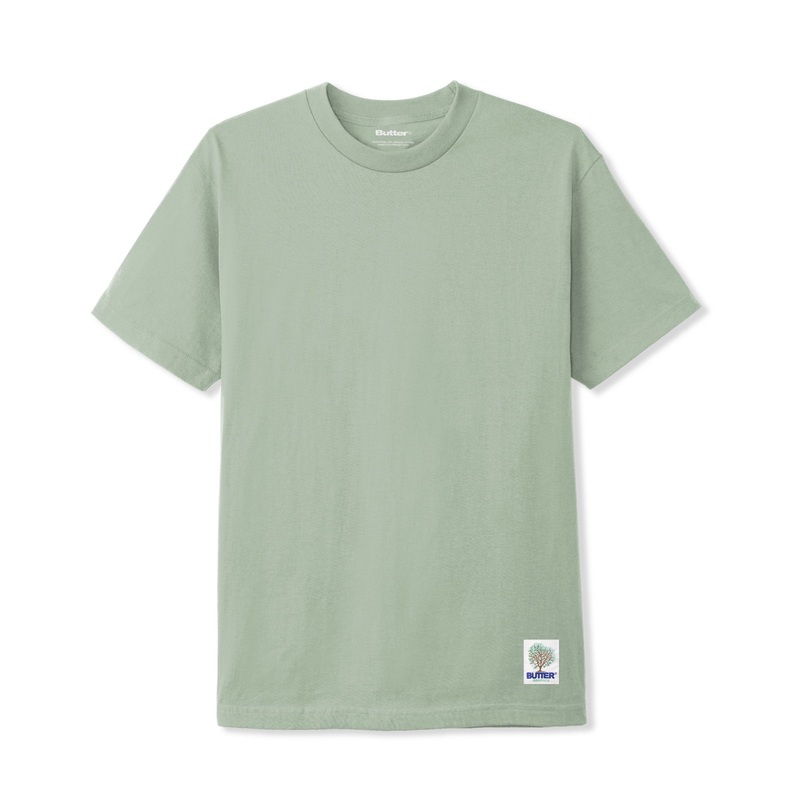 Organic Tee, Sage|S|M|L|XL|XXL
