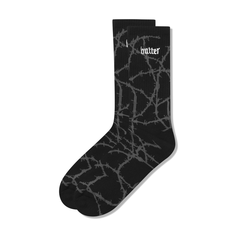 Wired Socks, Charcoal|OSFA