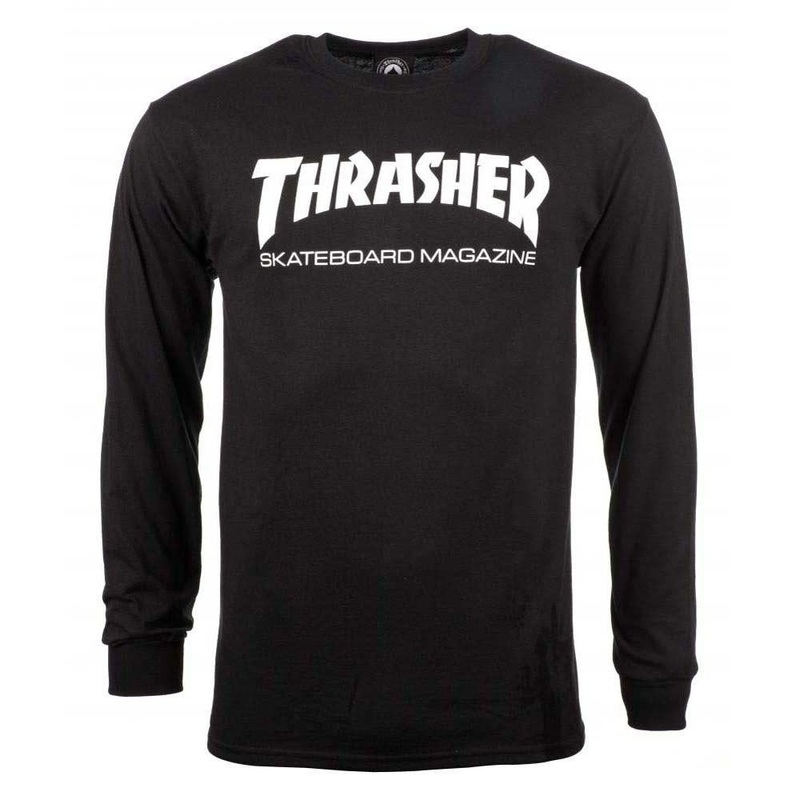 Thrasher Skate Mag Long Sleeve T-Shirt Black
