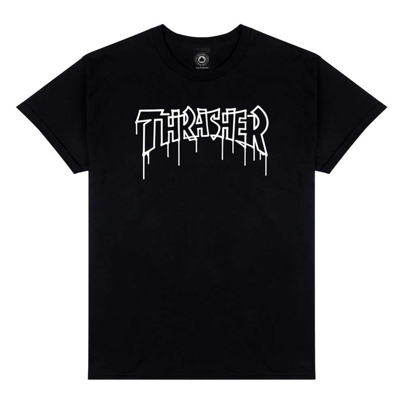 Thrasher Disco By Spanky T-Shirt Black