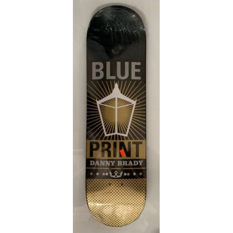BLUE PRINT SKATEBOARDS DANNY BRADY 8.25 INCH DECK