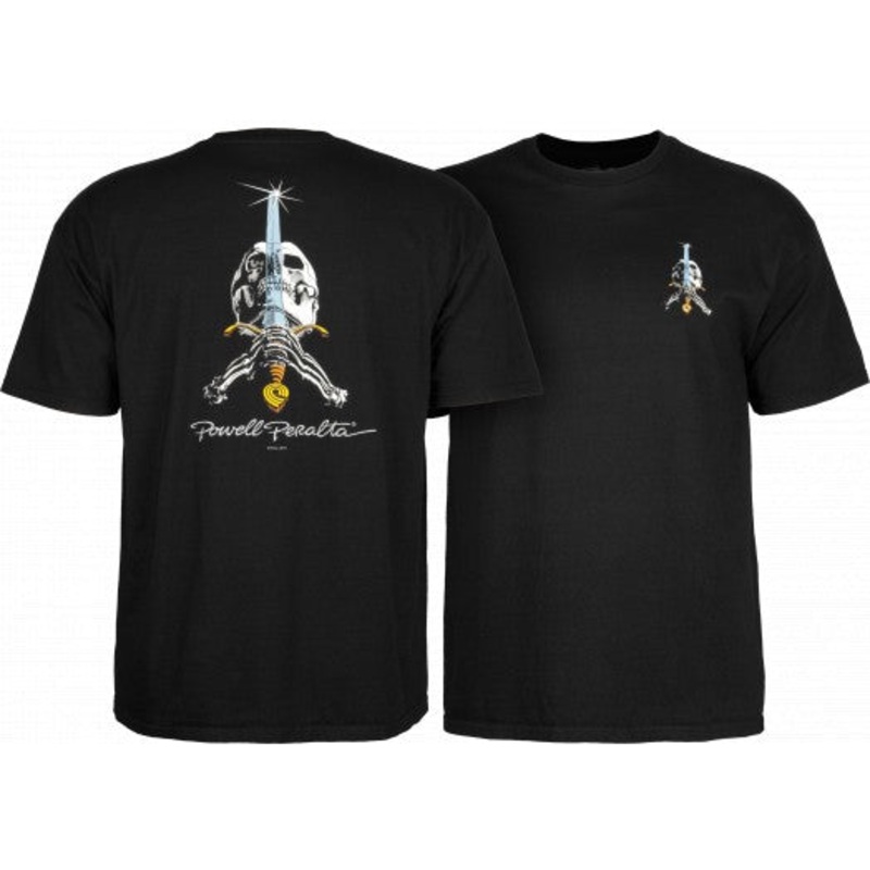 Powell Peralta Skull & Sword T-shirt – Black