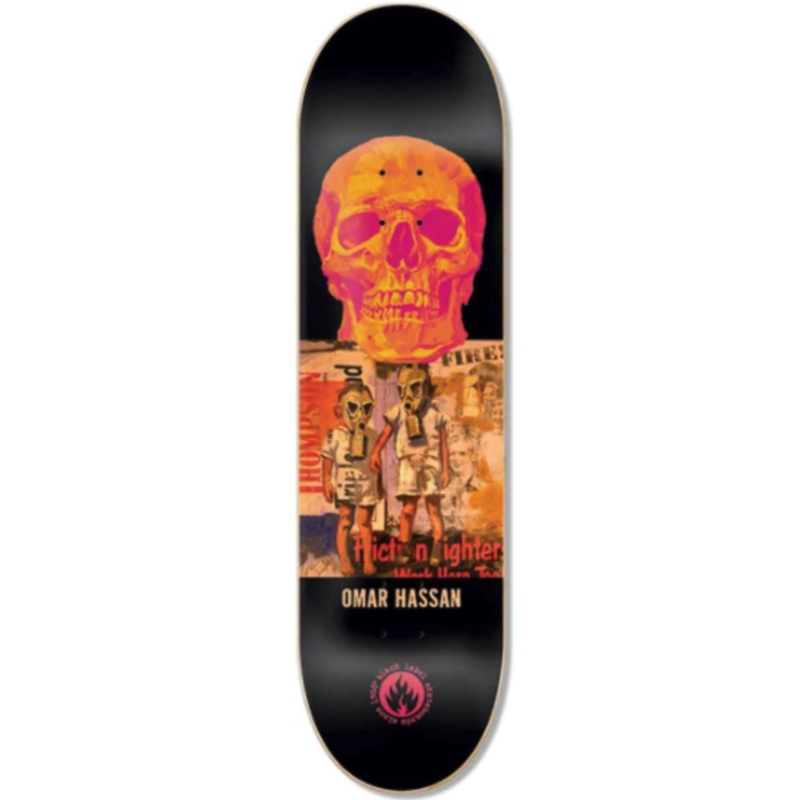 BLACK LABEL | Omar Hassan Juxtapose 8.38  inch wide deck
