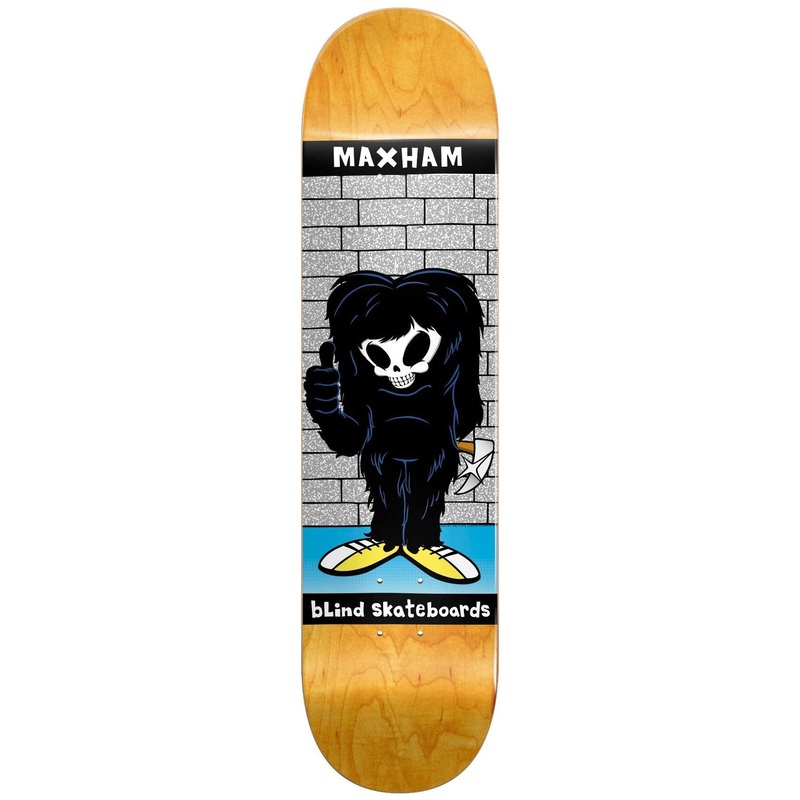 BLIND MAXHAM REAPER 8.375 INCH WIDE SKATEBOARD DECK