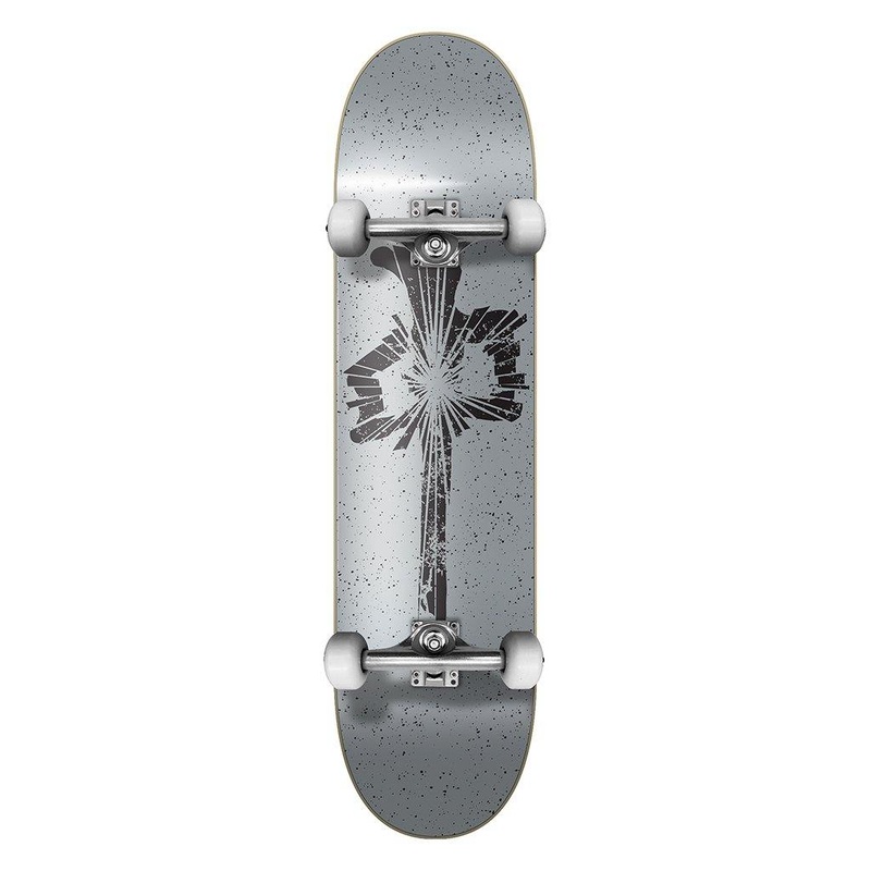 RDS COMPLETE SKATEBOARD SHATTERED 7.75 INCH WIDE