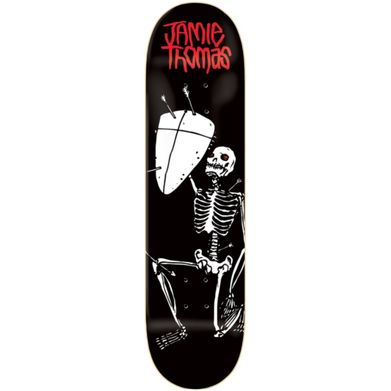 ZERO- LIVING DEAD JAMIE THOMAS 8.25 INCH WIDE SKATEBOARD DECK