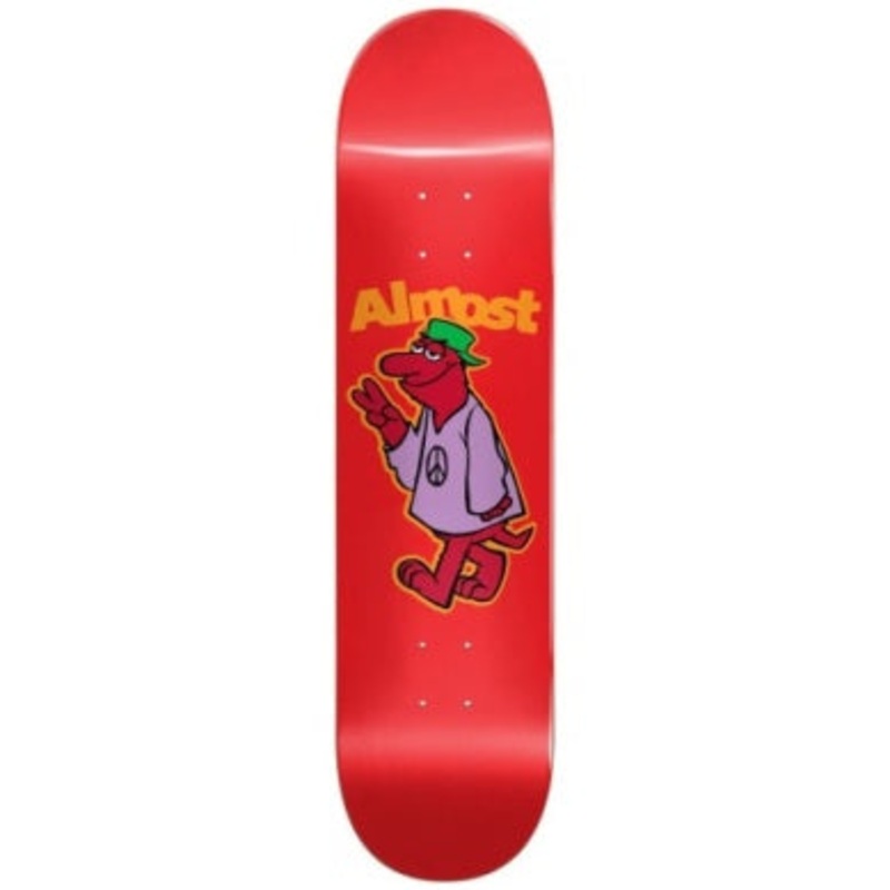 ALMOST SKATEBOARD DECK PEACE OUT