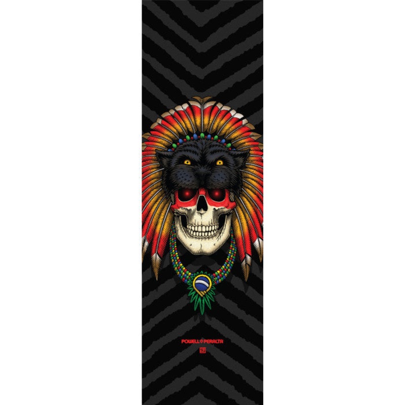 Powell Peralta Hoefler Skull Grip Tape Sheet 10.5 x 33