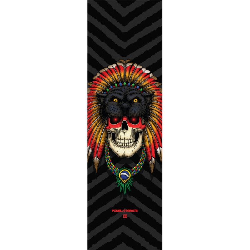 Powell Peralta Hoefler Skull Grip Tape Sheet 9 x 33