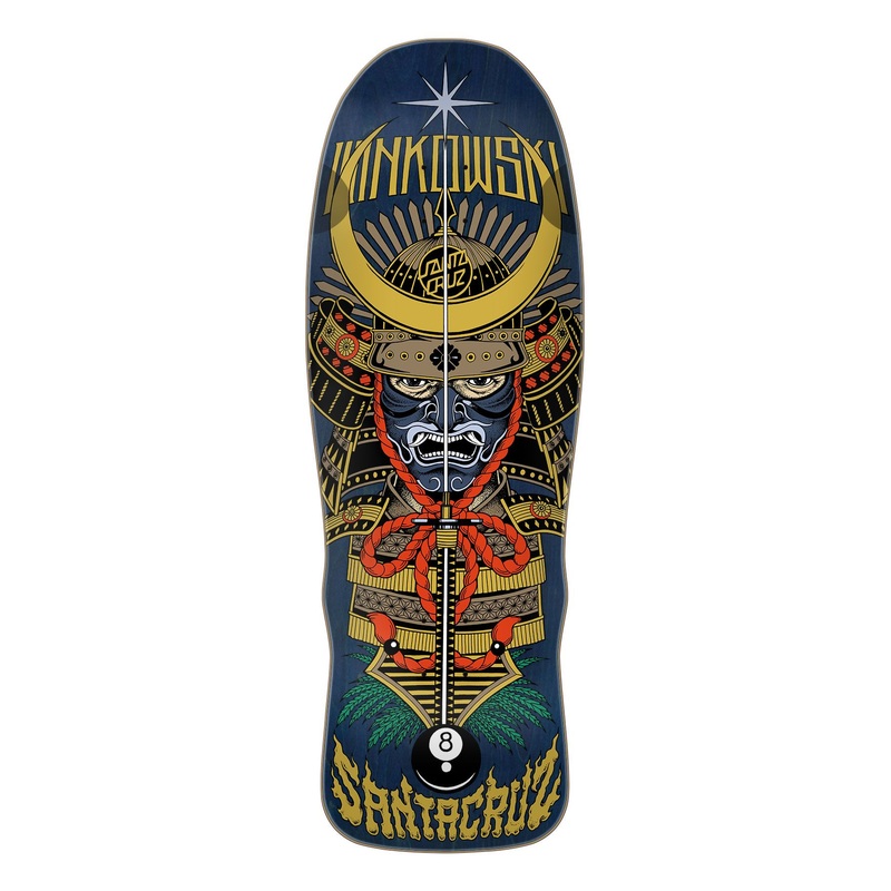 Winkowski Samurai Pro Santa Cruz Shaped Skateboard Deck