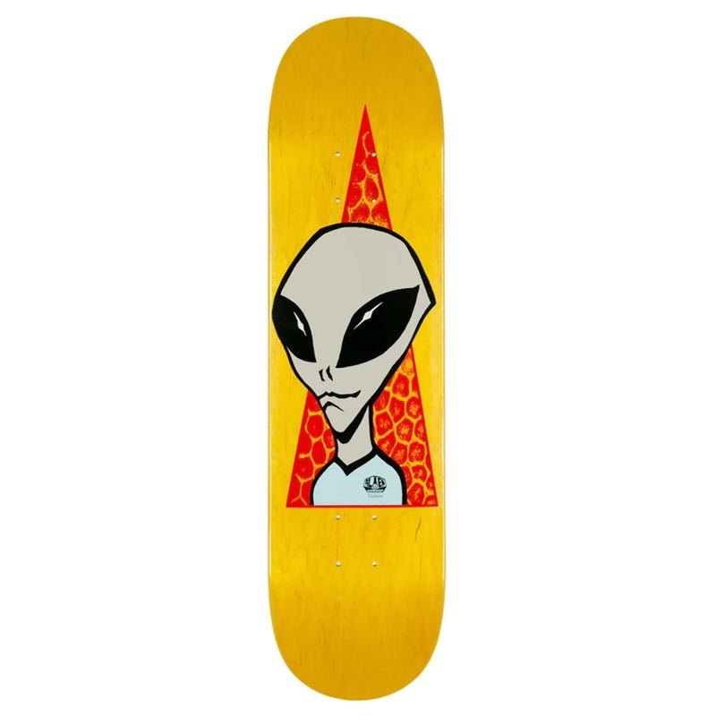 Alien Workshop 8.0 Visitor Orange Stain Skateboard Deck