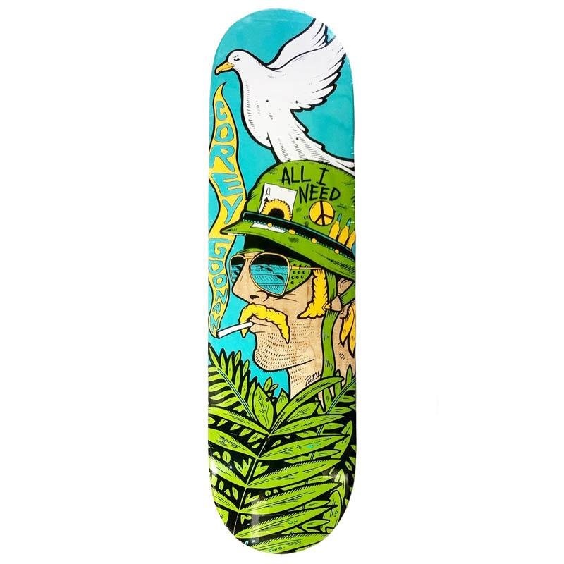 All-I-Need 8.25 Goonan Peace Dove Skateboard Deck